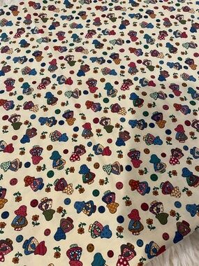 Vintage Sunbonnet Sue Novelty Print Cotton Fabric 3 yards